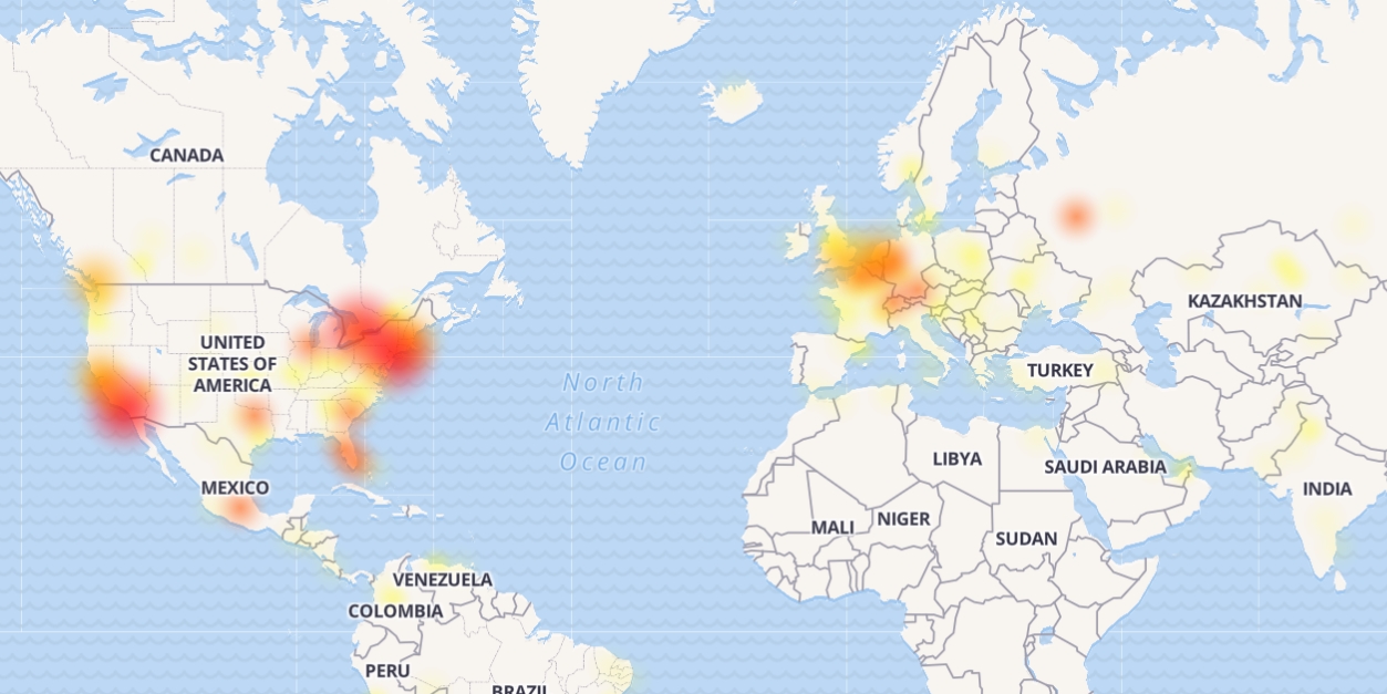 В работе Instagram произошел сбой